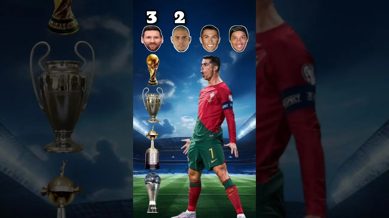Comparaisons, Lionel Messi, Ronaldo Phenomenon, Cristiano Ronaldo, Ronaldinho Gaúcho, #football #shorts