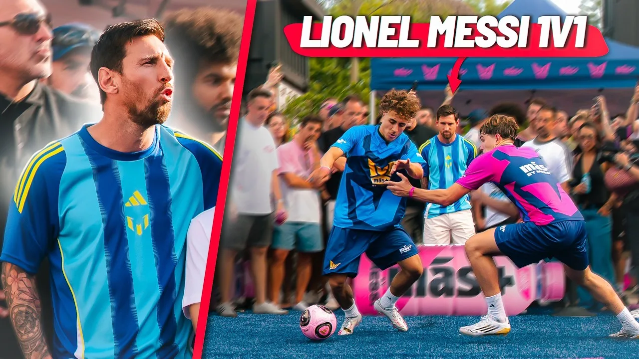 1v1 avec MESSI !! 🤯 Le GOAT couronne champion du monde !! 👑🐐