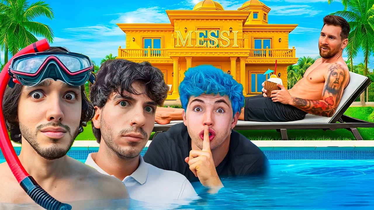 NOUS SOMMES ALLÉS CHEZ LEO MESSI