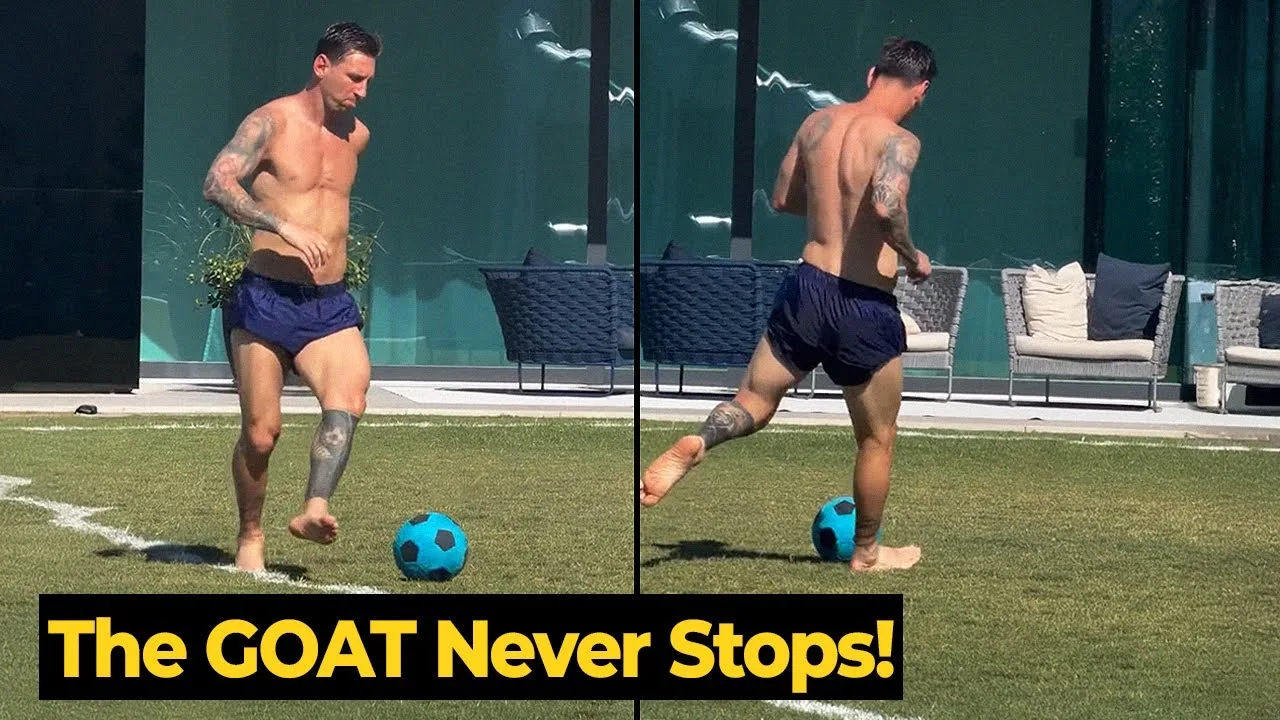 Premier entraînement de Messi en 2026
