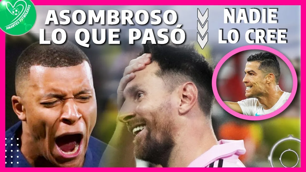 ¡ALUCINANATE!  MBAPPÉ da la GRAN SORPRESA con LEO MESSI