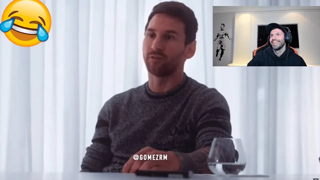 KUN AGUERO REACCIONA A LA PEOR ENTREVISTA DE MESSI