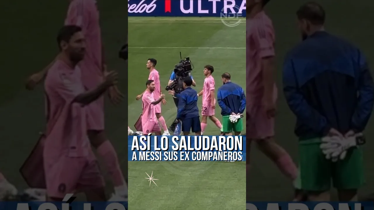 C’est ce que Leo Messi a salué ses anciens partenaires du PSG 😱