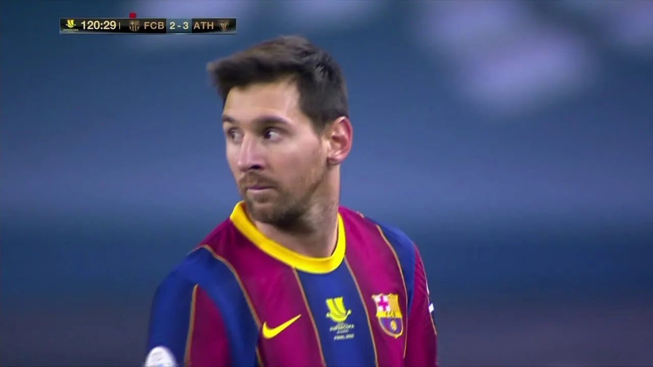 Leo Messi es EXPULSADO por primera vez con el FC Barcelona!