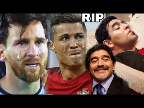 Diego Maradona Funeral, Leo Messi And C Ronaldo in Tears As