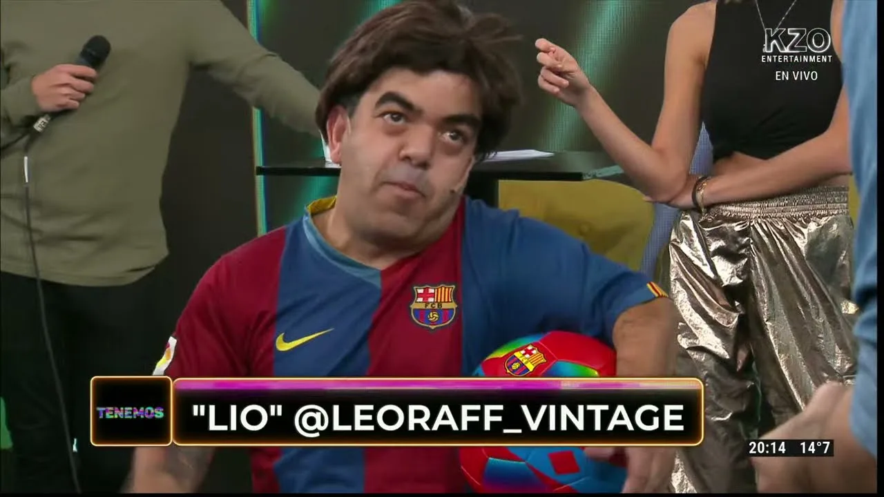 ¡LEO MESSI NOS VISITÓ EN TENEMOS WIFI!