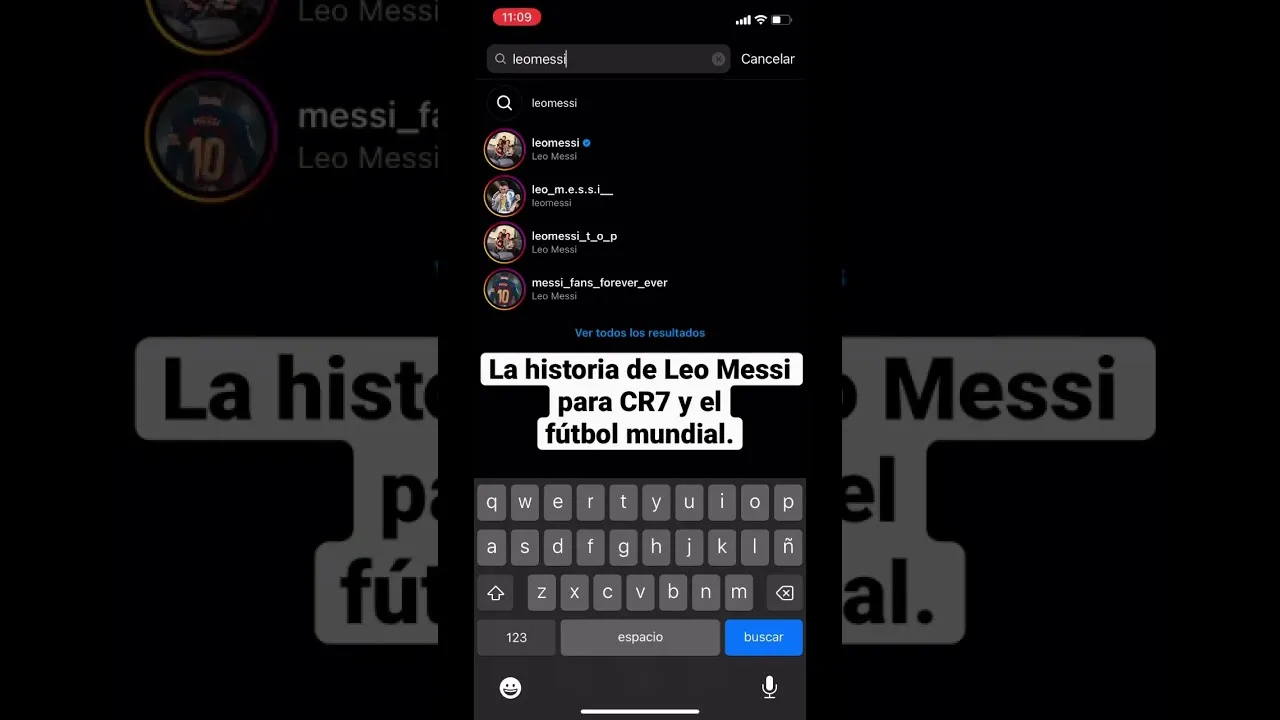 💔🐐La HISTORIA de INSTAGRAM que le dedicó Leo #MESSI a #CR7 🥺