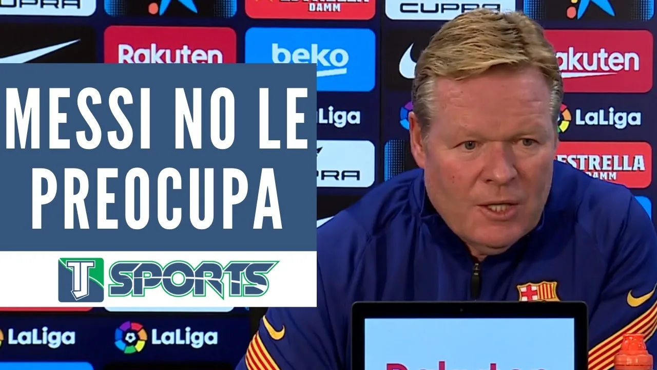 Ronald Koeman ROMPIÓ el silencio tras las POLÉMICAS imágenes