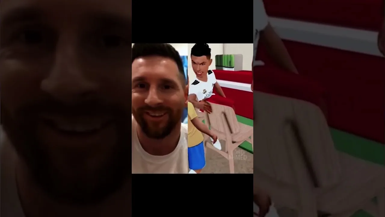 Lionel Messi Reacts #shorts #football #messi #lionelmessi