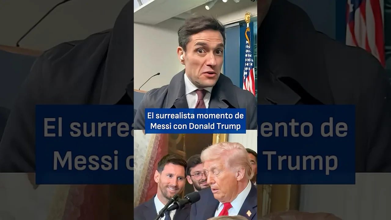 Le moment surréaliste de Trump avec Messi : « Le visage de Messi… » | Le grand jeu du COPE