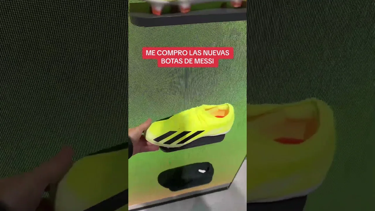 ME COMPRO LAS NUEVAS BOTAS DE LEO MESSI