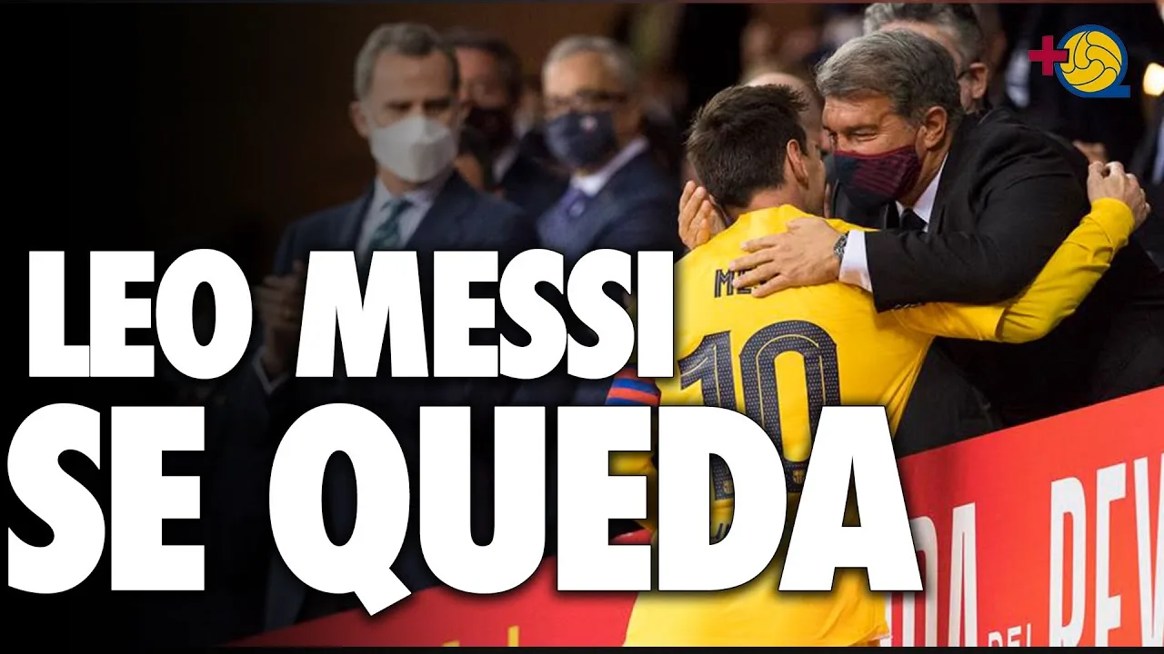 🔥LEO MESSI FIRMARÁ 2 AÑOS | LAPORTA – MESSI TODO OK.