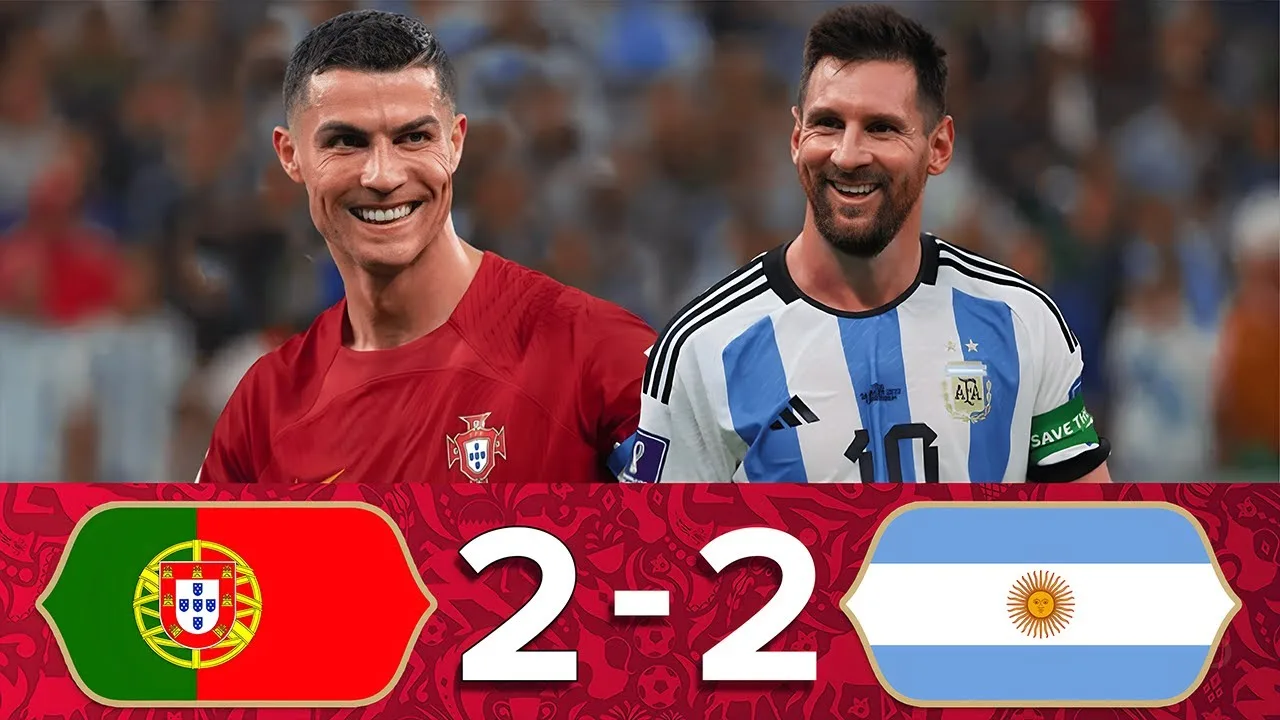 Last International Match Between Lionel Messi And Cristiano