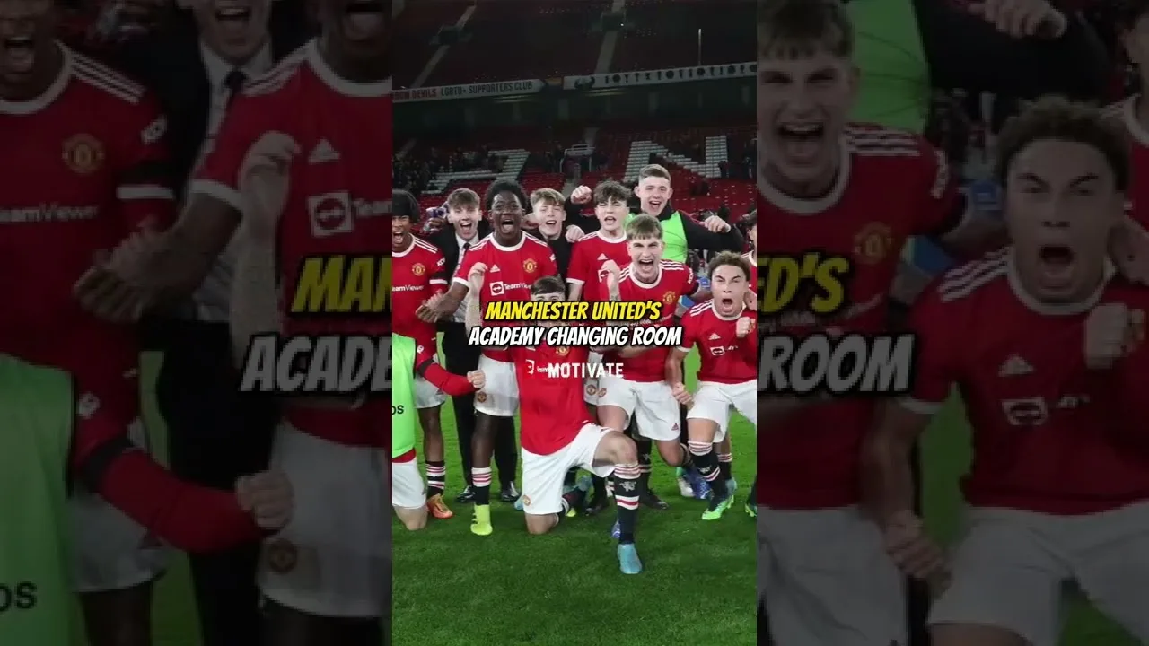 Leo Messi inspired Manchester United academy  #messi