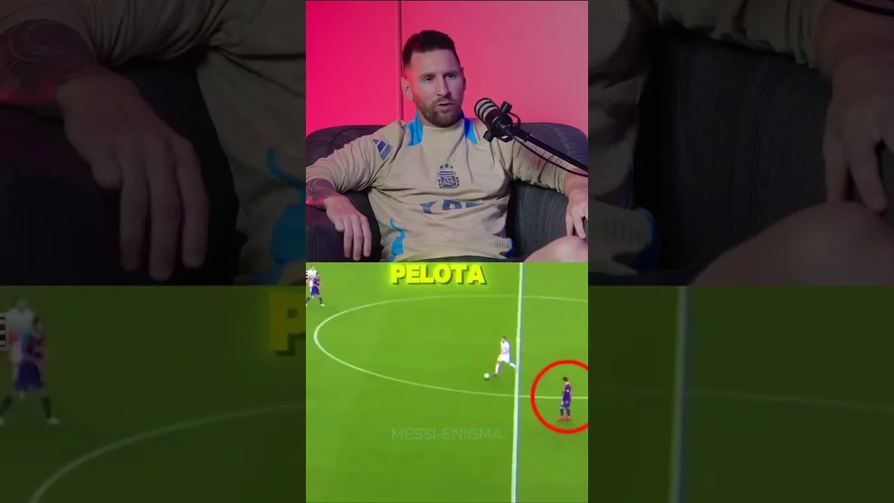 Messi explique pourquoi il marche dans les jeux