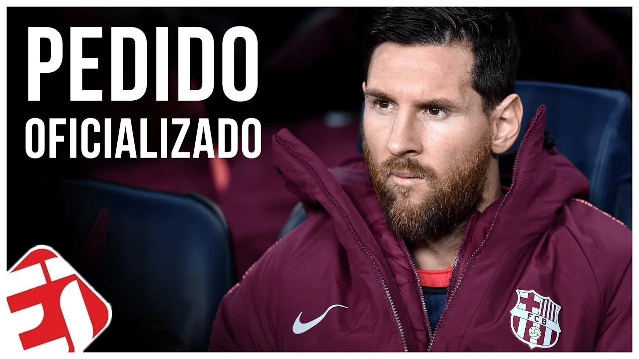 MESSI OFICIALIZA PEDIDO de SAÍDA do BARCELONA – POR MARCELO