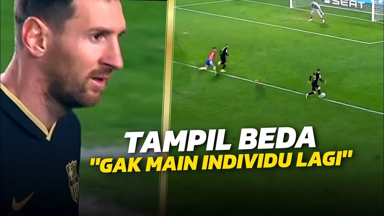 SUDAH TAK EGOIS LAGILihat Cara Leo Messi Saat Tampil Beda