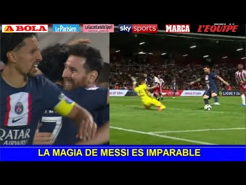 ASI REACCIONA PRENSA EUROPEA A GOL Y ASISTENCIAS DE LEO