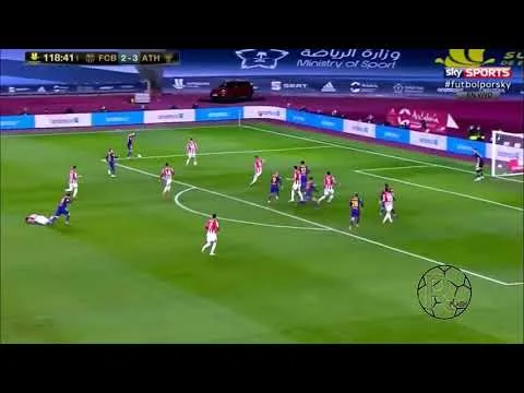 La primera expulsión de Lionel Messi con el Barcelona
