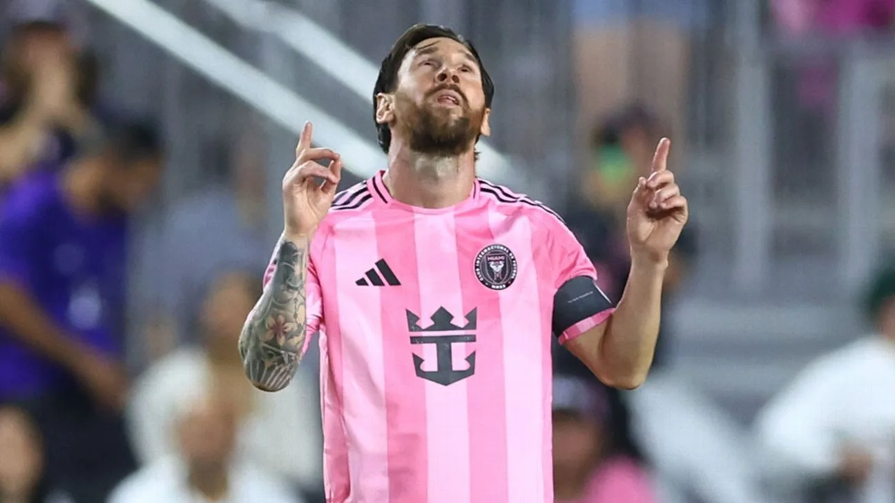 La coutume saine: Leo Messi a marqué pour Inter Miami contre le NYRB pour le MLS