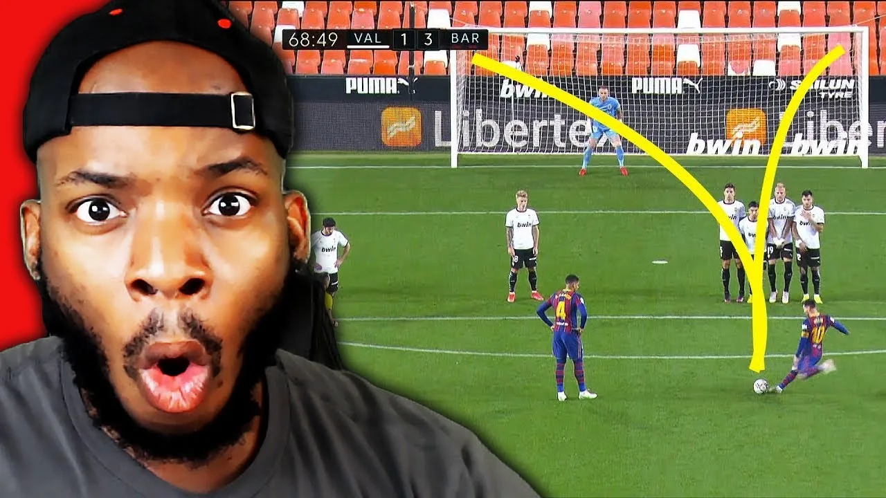American Reacts to Lionel Messi Free kicks Are Not Normal !