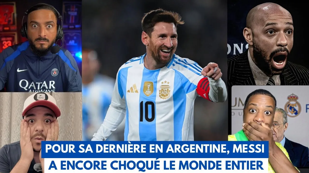🚨🤯 PERFORMANCE XXL : LIONEL MESSI CHOQUE LE MONDE POUR SON DERNIER MATCH EN ARGENTINE !