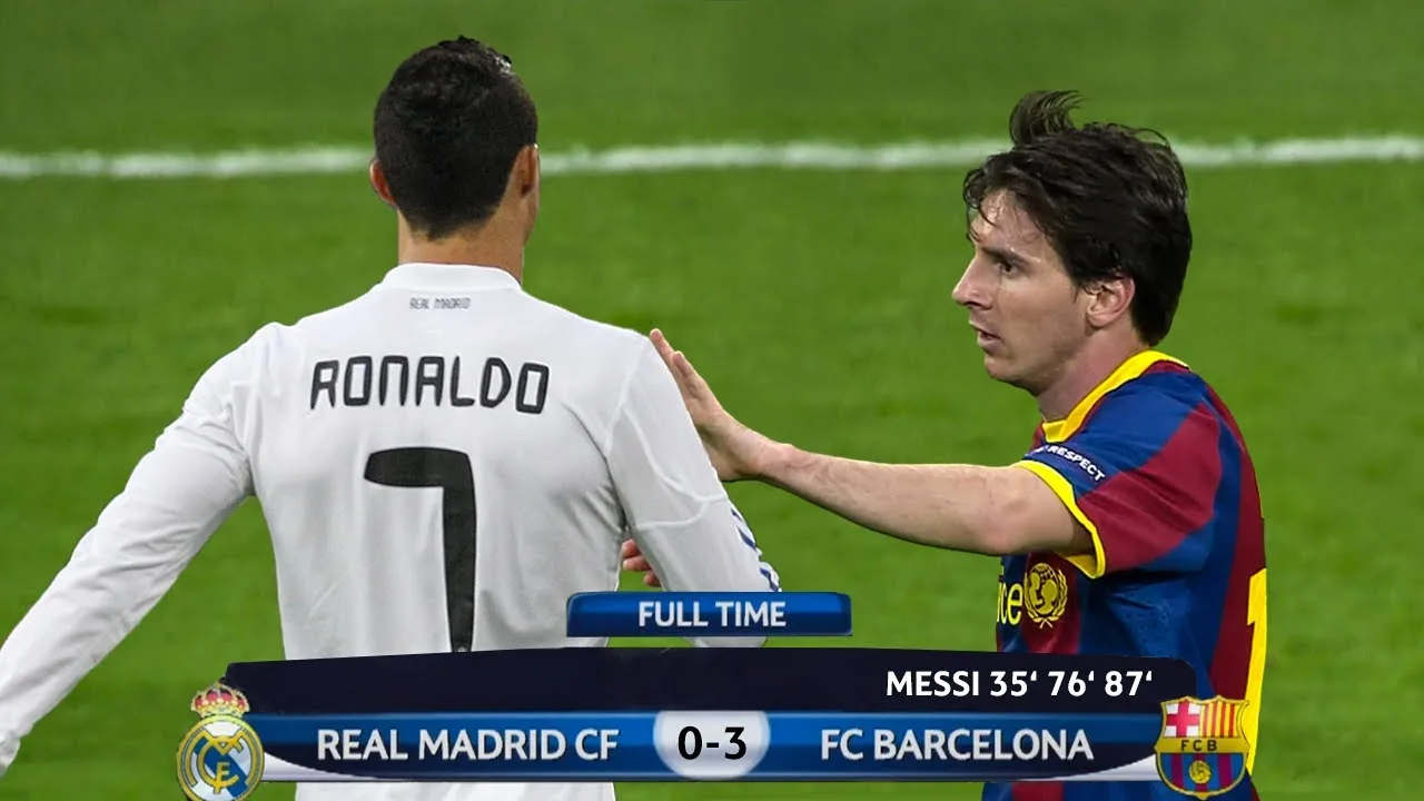 The Day Lionel Messi Showed Cristiano Ronaldo Who Is The