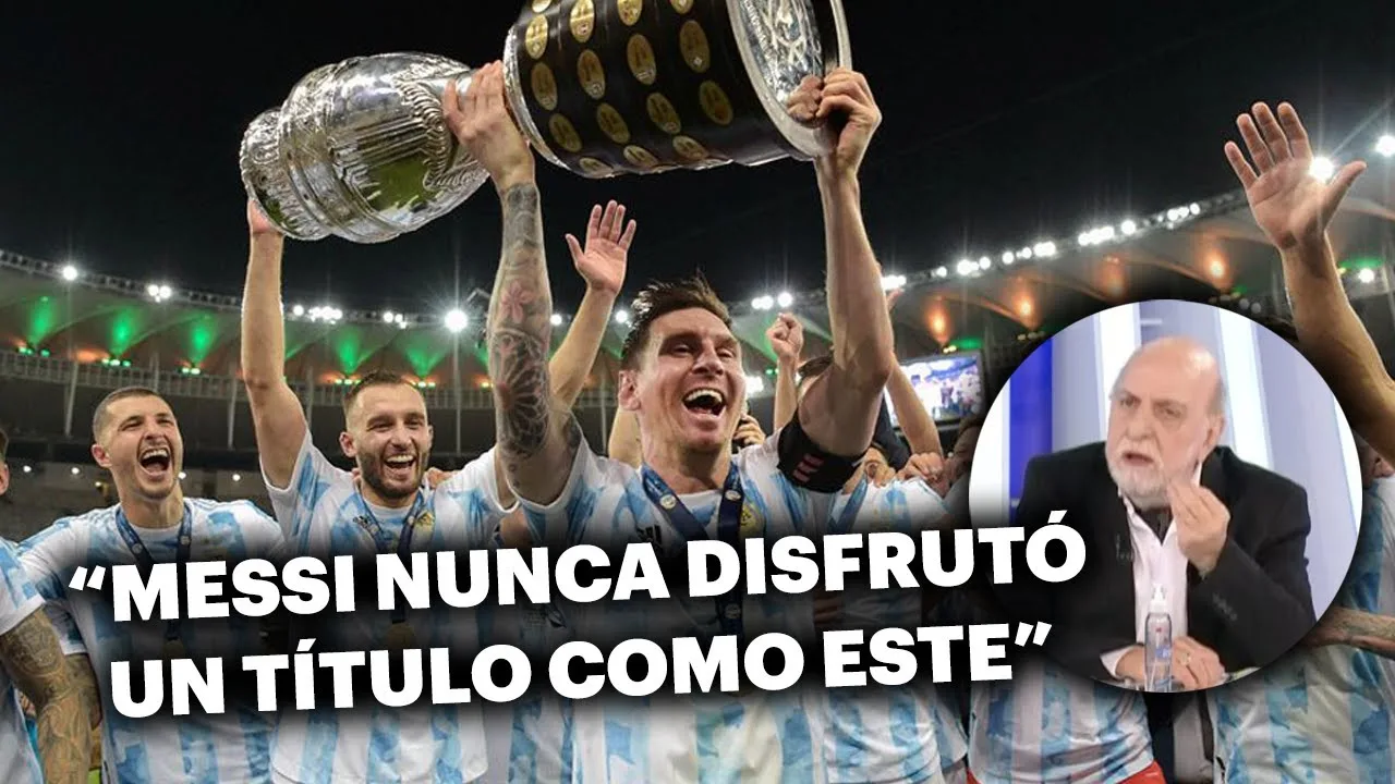MESSI LOGRÓ EMOCIONAR A PAGANI  “NINGUNO DE SUS 35 TÍTULOS