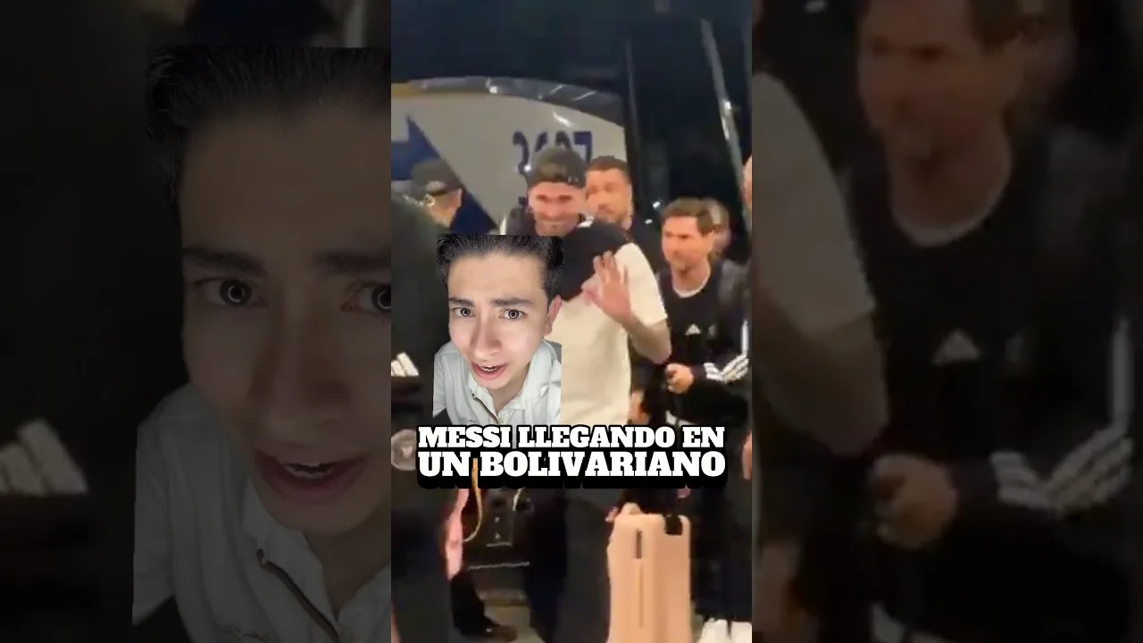Messi llegó a Medellín en Bolivariano 🥵 | Opinaconfutbol #messi #bolivariano #colombia #leomessi