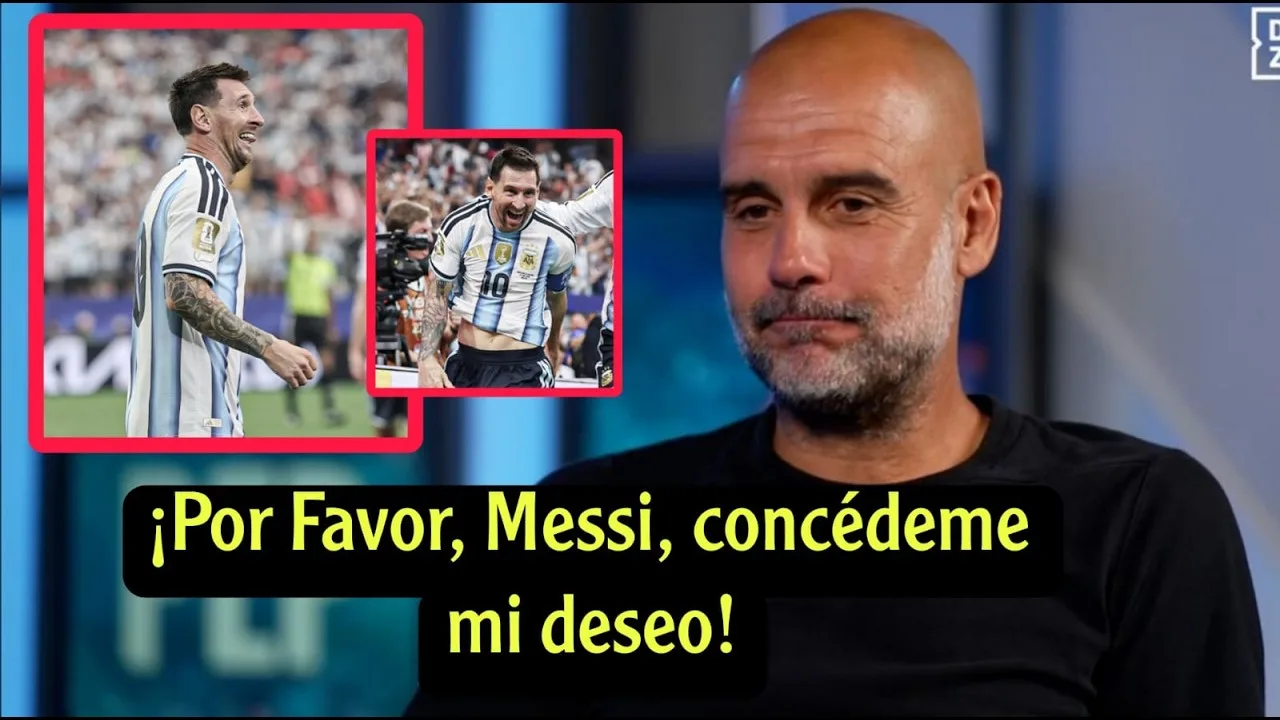 Le commentaire de Guardiola après les deux buts de Lionel Messi en Argentine contre l’Autriche !