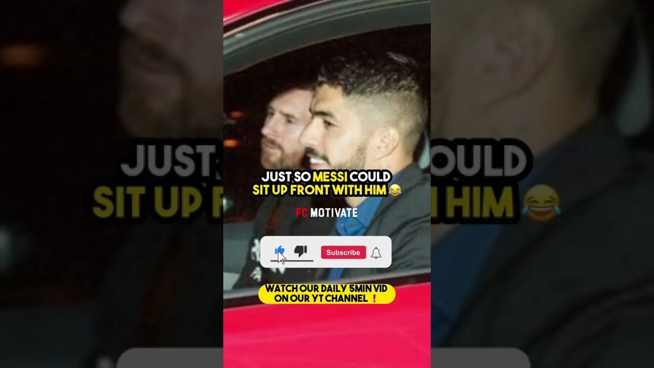 Luis Suarez & Leo Messi Best Friends  #messi