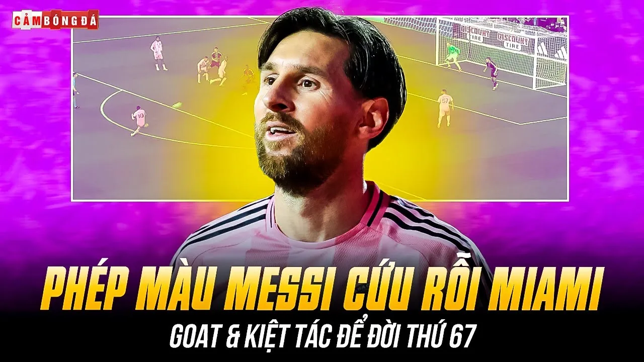 Lionel Messi dessine de super coups francs: le 67e chef-d’œuvre de Goat sauve Inter Miami