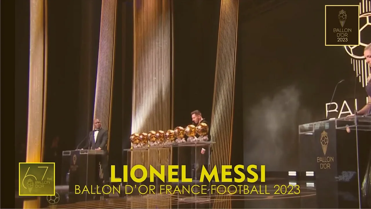 BALLON D’OR 2023 – LIONEL MESSI WIN BALLON D’OR 2023