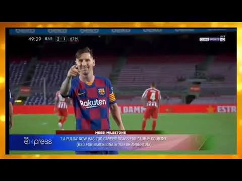LIONEL MESSI GOL 700 DE SU CARRERA | MARCÓ DE PENAL Y LO