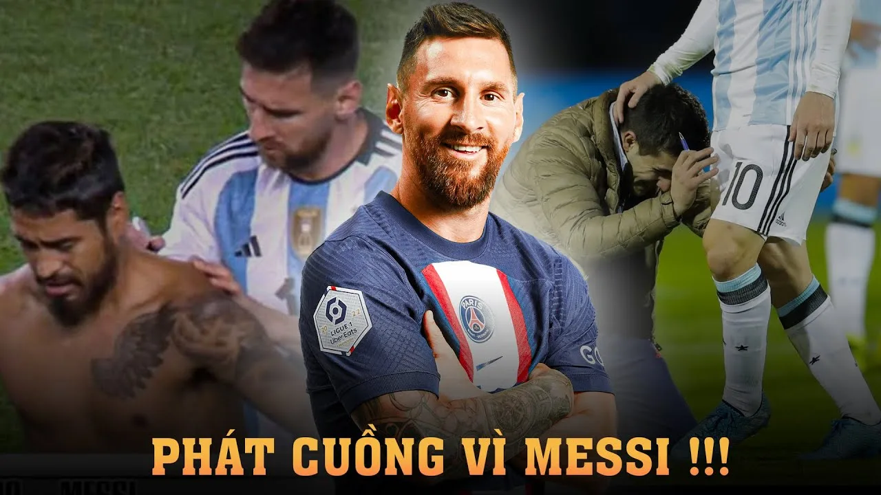 VÌ SAO CĐV ĐỐI THỦ LUÔN VỖ TAY CA NGỢI MESSI: HÔN CHÂN, GỌI