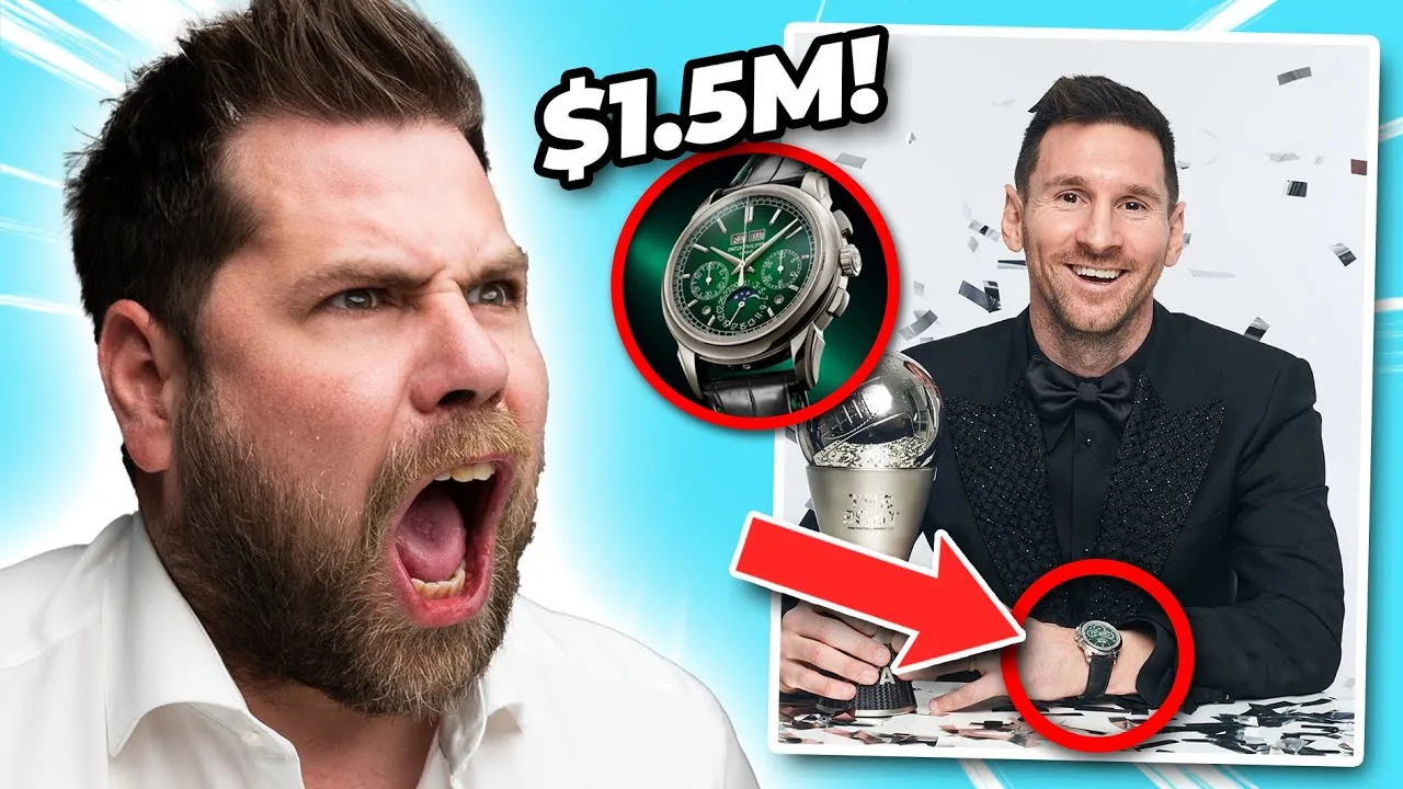Watch Expert Reacts to Lionel Messi’s NEW $1,500,000 Watch