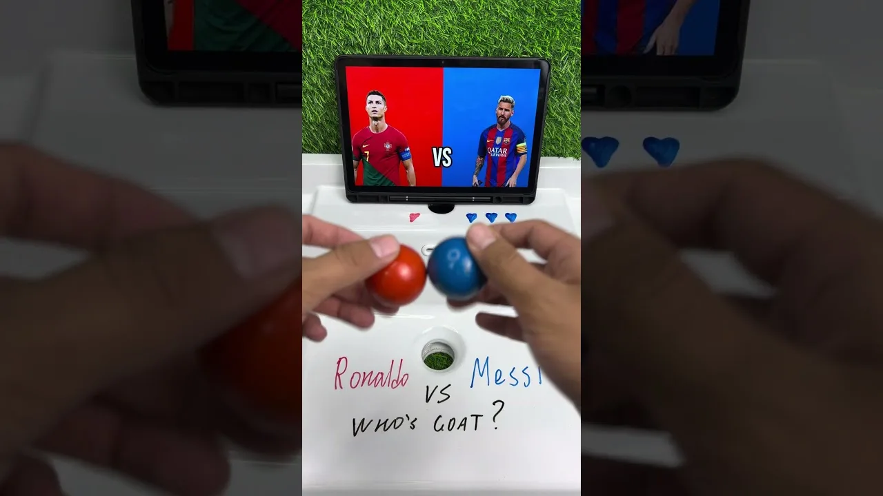 Cristiano Ronaldo contre Lionel Messi : puissance imparable ou génie du football ? ⚽🔥 #ronaldo #messi