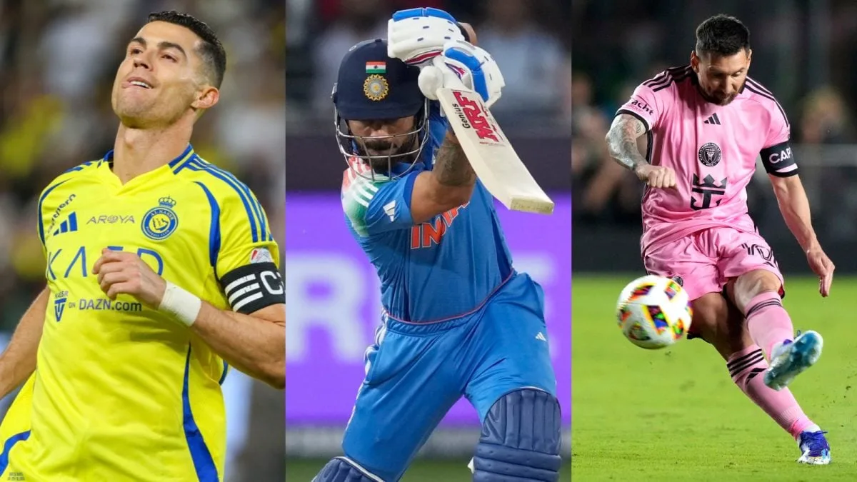 Le charisme de Virat Kohli par rapport à Lionel Messi et Cristiano Ronaldo: «  Ils veulent regarder ce gars  »