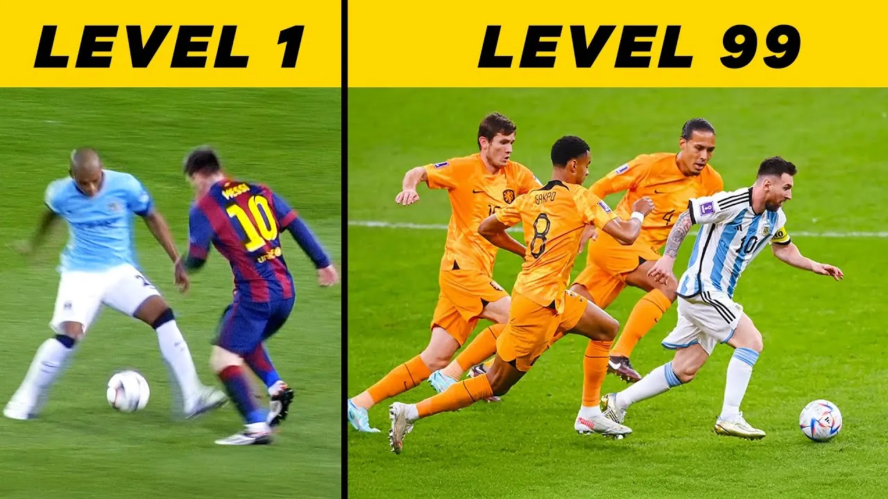 Compétences de Lionel Messi du niveau 1 au niveau 100