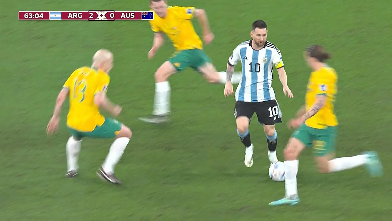 Lionel Messi DÉTRUISANT l’Australie (Coupe du Monde 2022) Commentaire anglais – HD 1080i