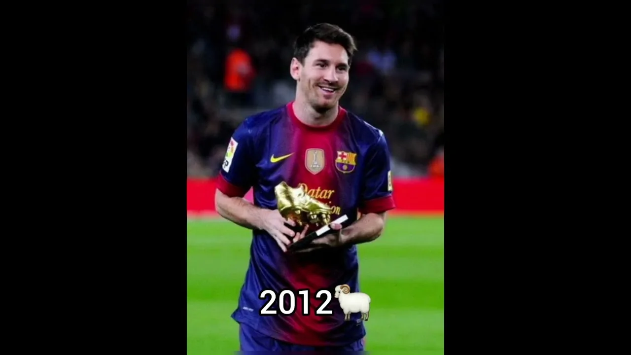 Lionel Messi Evolution Over The Years. #footballshorts