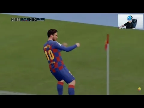 Fifa 20 Gameplay – Lionel Messi vs Celta Vigo