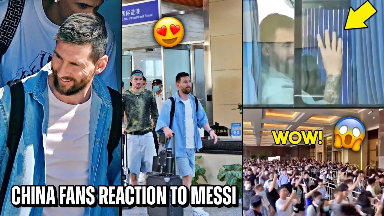 Unbelievable Scenes! This is how Messi was welcomed in
