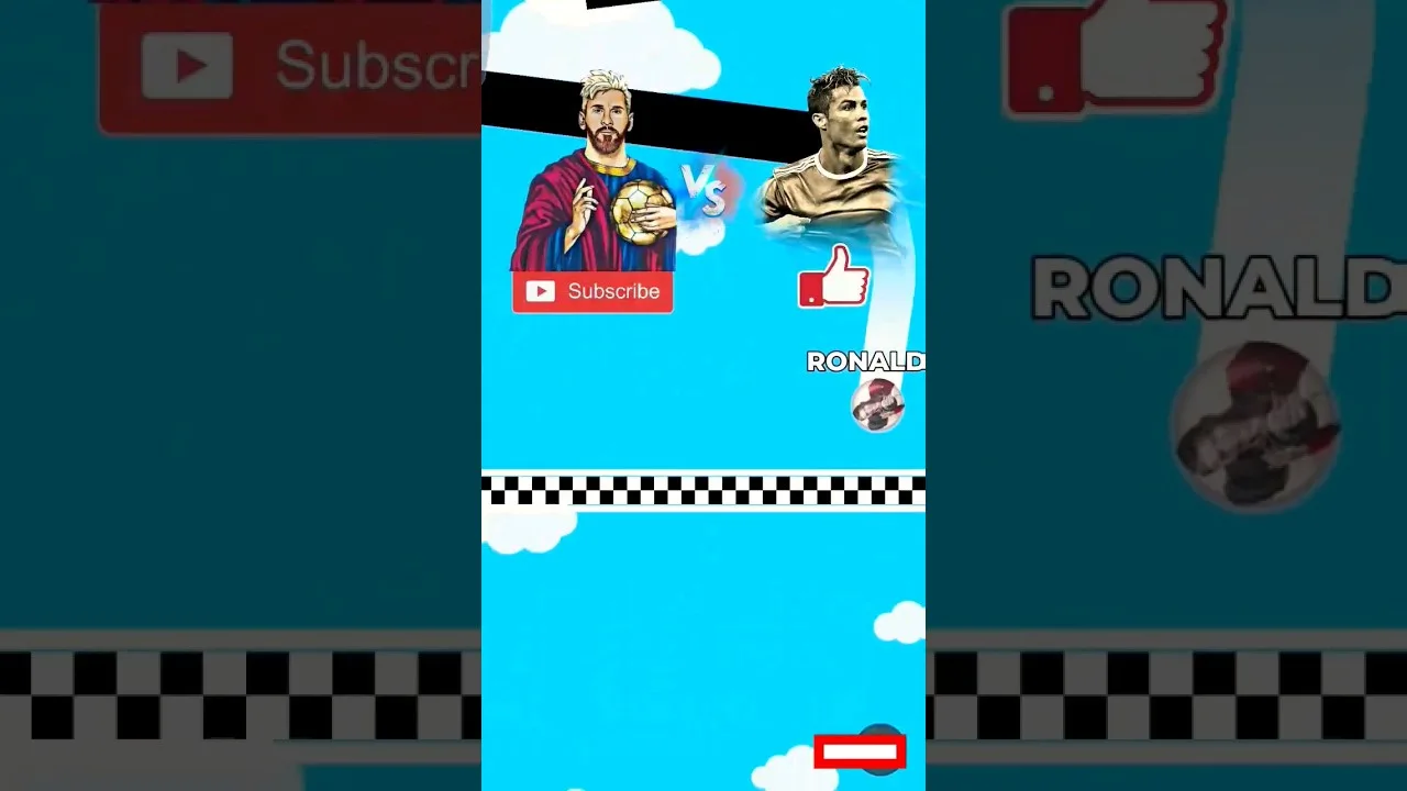 Lionel Messi vs Cristiano Ronaldo #messi #ronaldo#shorts