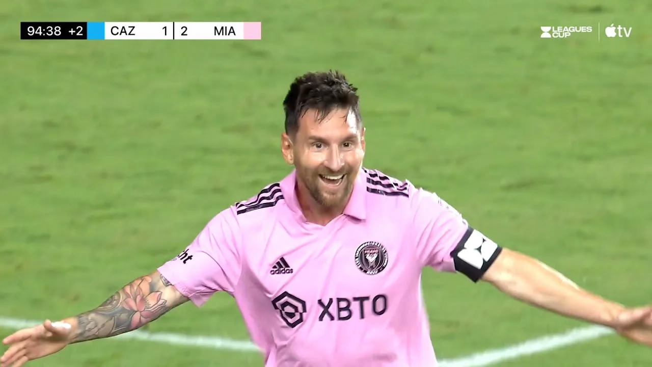 Lionel Messi Debut For Inter Miami – Crazy Freekick Goal !