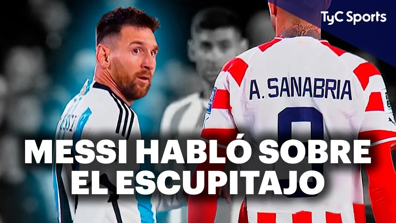 MESSI Y EL CRUCE CON SANABRIA  « ME DIJERON QUE UNO DE ELLOS