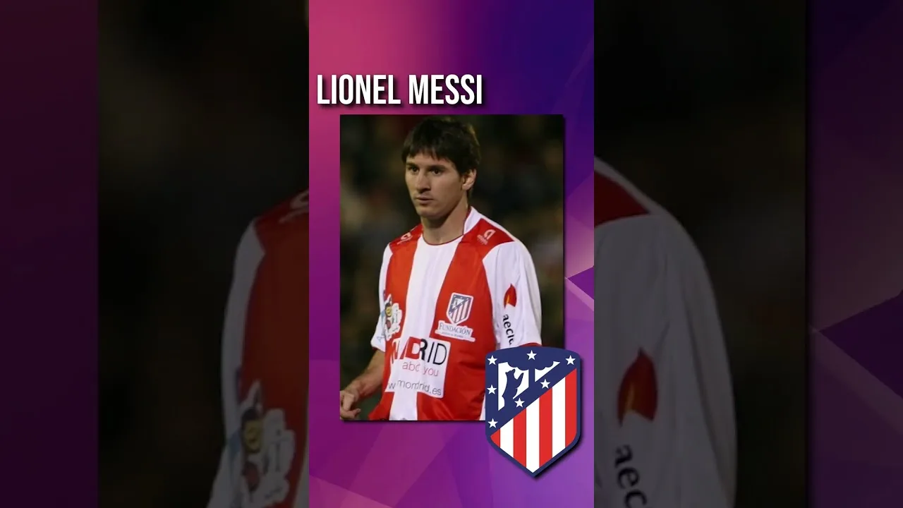 When Leo Messi played for Atletico Madrid #shorts
