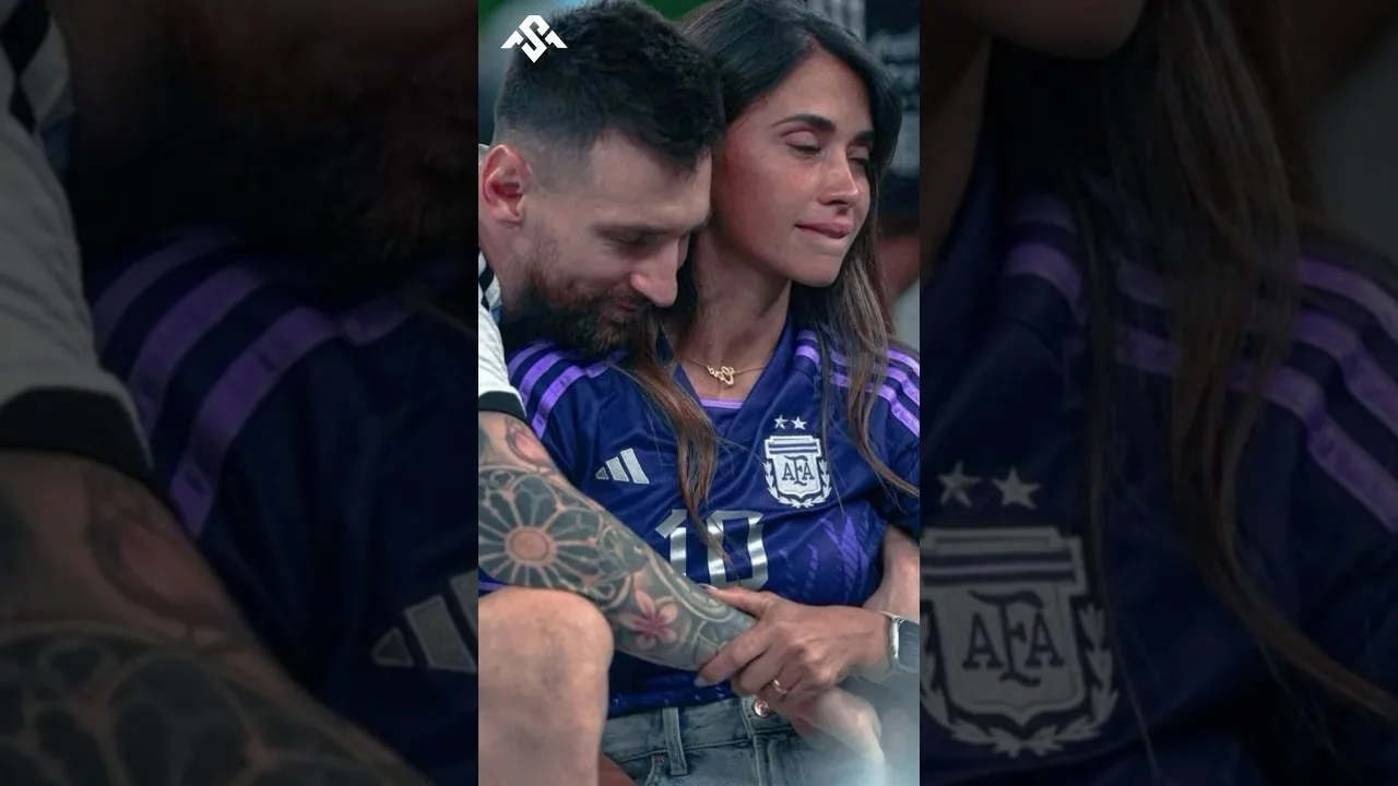 Lionel Messi fidélité à sa femme ❤️ # shorts #messi #football
