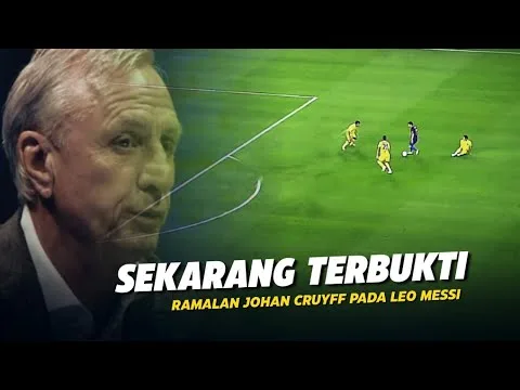 Sebelum Meninggal Inilah Ucapan Johan Cruyff Soal Lionel