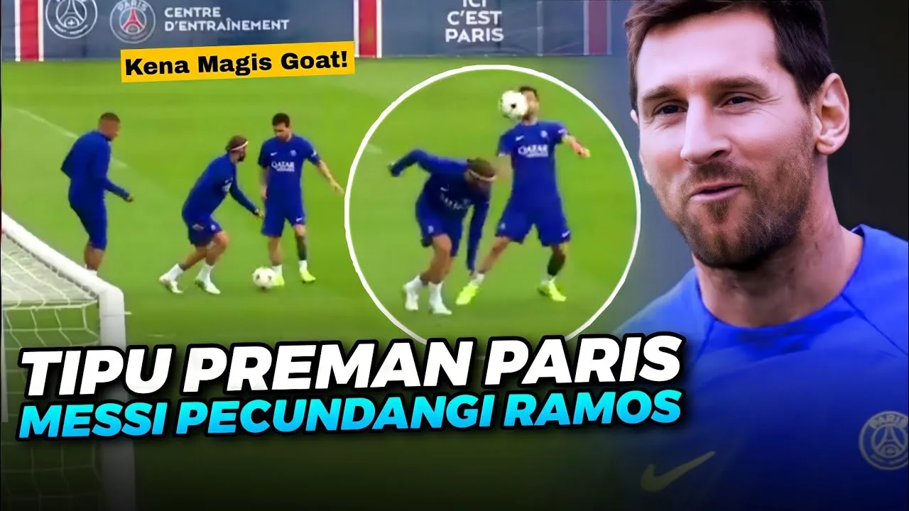 DIBOHONGIN LA PULGA  Lihat Momen Lionel Messi Saat Berani